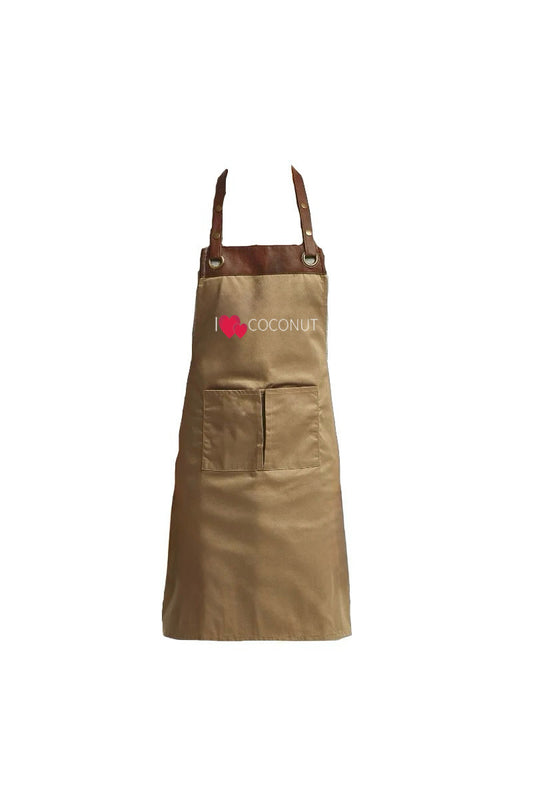 Brown Coconut Cup Aprons