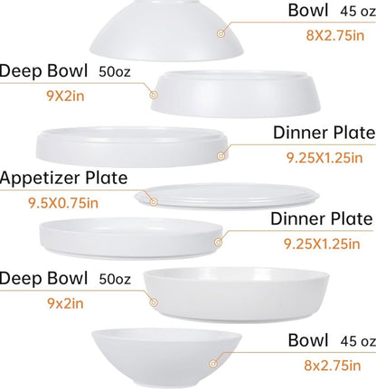 7 Piece Dinnerware Set