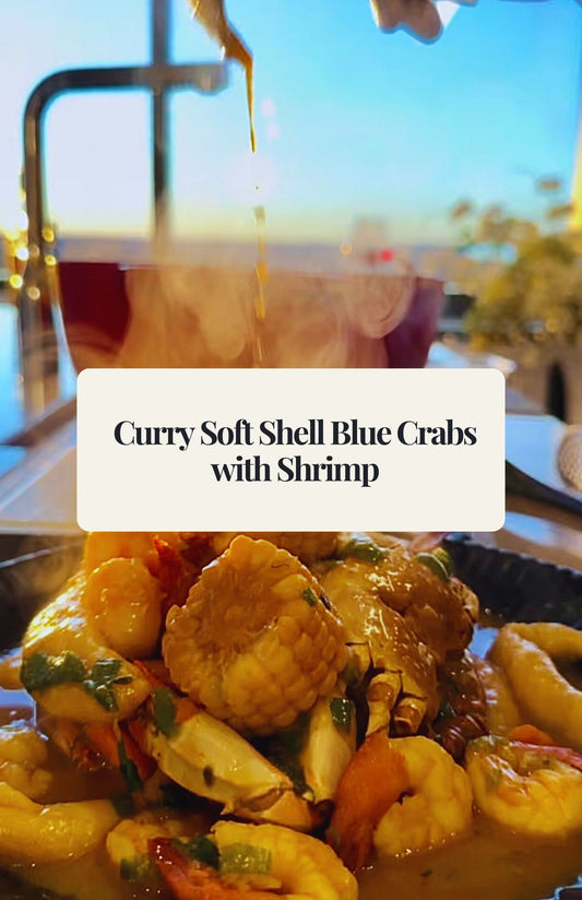 Curry Soft Shell Blue Crab with Shrimp (Digital download only)