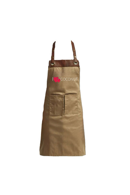 Brown Coconut Cup Aprons