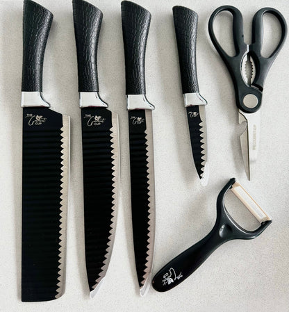 6 Piece Knife Set