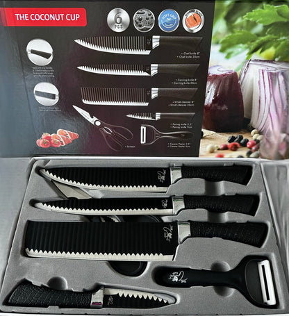 6 Piece Knife Set
