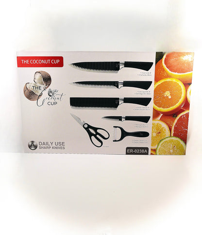 6 Piece Knife Set